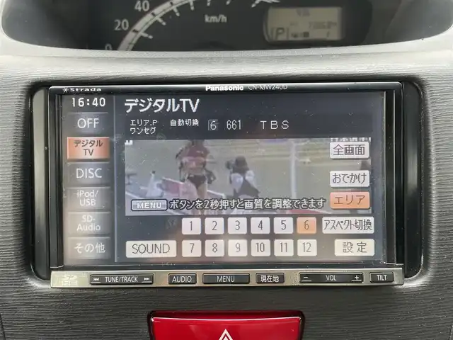 スバル ステラ L 群馬県 2012(平24)年 7.4万km ライトローズマイカメタリック 社外SDナビ　CN-MW240D/　(CD DVD フルセグ iPod USB SD AM FM)/バックカメラ/ETC/アイドリングストップ/電動格納ミラー/4シーズンタイヤ/純正フロアマット/ドアバイザー/スペアキー/取扱説明書/保証書