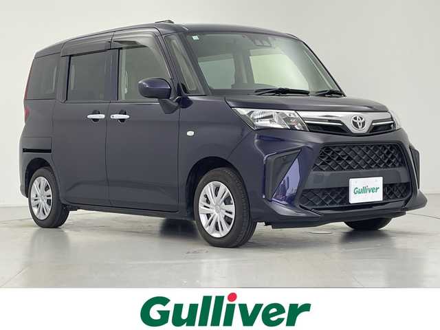 トヨタ ルーミー X 愛知県 2020(令2)年 1.1万km クールバイオレットクリスタルシャイン 純正ナビ/・Bluetooth/・CD/DVD/・フルセグテレビ/・SD音楽録音/バックカメラ/片側パワースライドドア/衝突軽減ブレーキ/レーンキープアシスト/オートマチックハイビーム/クリアランスソナー/コーナーセンサー/前方ドライブレコーダー/ビルトインETC/エンジンプッシュスタートボタン