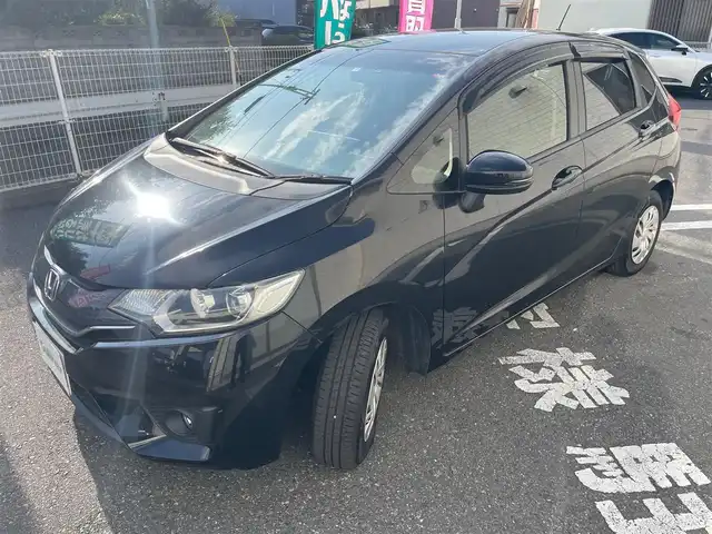 ホンダ フィット 13G Fパッケージ 埼玉県 2014(平26)年 9.2万km クリスタルブラックパール ワンオーナー/純正メモリナビ/　ワンセグ/CD/DVD/Bluetooth/【VXM-145VSi】/バックカメラ/LEDヘッドライト/LEDフォグランプ/スマートキー/ETC