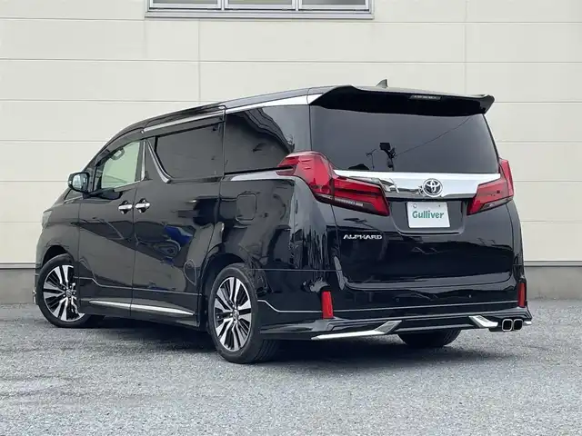 トヨタ アルファード S Cパッケージ 茨城県 2021(令3)年 10万km ブラック モデリスタエアロ　/ サンルーフ/　JBL/純正SDナビ/・Bt/CD/DVD/フルセグテレビ/ 純正フリップダウンモニター/ 全方位カメラ/ デジタルインナー/ ドライブレコーダー/ 黒革シート/ エアシート/ シートヒーター/ パワーシート/ エグゼクティブパワーシート/ トヨタセーフティセンス/ 両側パワースライドドア/ メタルブラック木目調革巻きステアリング/ ステアリングヒーター/ パーキングアシスト/ BSM/ サンシェード/ スペアキー/ ISOFIX