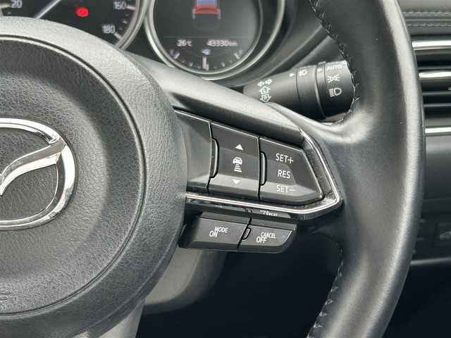 マツダ ＣＸ－５ 25S Lパッケージ 広島県 2019(令1)年 4.4万km ディープクリスタルブルーマイカ ワンオーナー/純正ナビ/[AM/FM/Bluetooth/Apple CarPlay/Android Auto/CD/DVD]/BOSEサウンド/全方位モニター/ETC/本革シート/シートヒーター[全席]/パワーシート[D席/N席]/衝突被害軽減システム/レーダークルーズコントロール/コーナーセンサー/LEDヘッドライト/オートライト/オートハイビーム/フォワードセンシングカメラ/プッシュスタート/電動パーキングブレーキ/オートホールド/ブラインドスポットモニタリング/交通標識認識システム/ドライバーアテンションアラート/車間認知支援システム/レインセンサー/オートリトラミラー/ステアリングヒーター