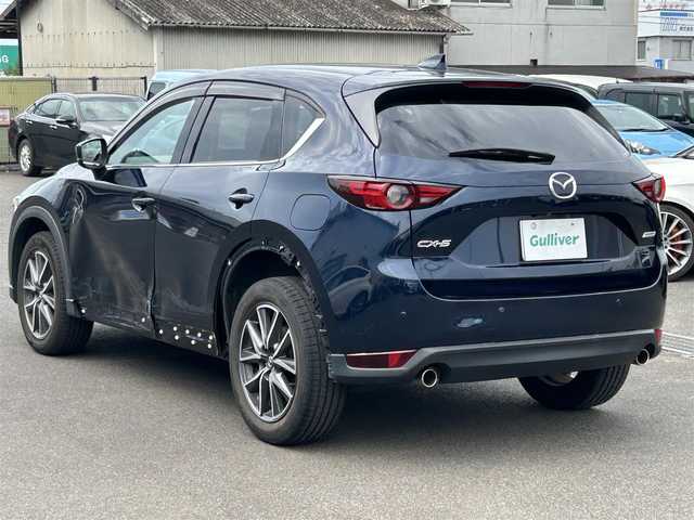 マツダ ＣＸ－５ 25S Lパッケージ 広島県 2019(令1)年 4.4万km ディープクリスタルブルーマイカ ワンオーナー/純正ナビ/[AM/FM/Bluetooth/Apple CarPlay/Android Auto/CD/DVD]/BOSEサウンド/全方位モニター/ETC/本革シート/シートヒーター[全席]/パワーシート[D席/N席]/衝突被害軽減システム/レーダークルーズコントロール/コーナーセンサー/LEDヘッドライト/オートライト/オートハイビーム/フォワードセンシングカメラ/プッシュスタート/電動パーキングブレーキ/オートホールド/ブラインドスポットモニタリング/交通標識認識システム/ドライバーアテンションアラート/車間認知支援システム/レインセンサー/オートリトラミラー/ステアリングヒーター