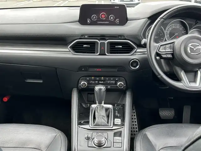 マツダ ＣＸ－５ 25S Lパッケージ 広島県 2019(令1)年 4.4万km ディープクリスタルブルーマイカ ワンオーナー/純正ナビ/[AM/FM/Bluetooth/Apple CarPlay/Android Auto/CD/DVD]/BOSEサウンド/全方位モニター/ETC/本革シート/シートヒーター[全席]/パワーシート[D席/N席]/衝突被害軽減システム/レーダークルーズコントロール/コーナーセンサー/LEDヘッドライト/オートライト/オートハイビーム/フォワードセンシングカメラ/プッシュスタート/電動パーキングブレーキ/オートホールド/ブラインドスポットモニタリング/交通標識認識システム/ドライバーアテンションアラート/車間認知支援システム/レインセンサー/オートリトラミラー/ステアリングヒーター