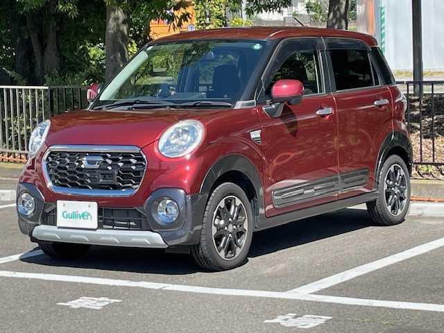 ダイハツ キャスト アクティバ G SAⅡ 宮城県 2015(平27)年 7.5万km ファイアークォーツレッドM 衝突被害軽減システム/コーナーセンサー/ポータブルナビ/オーディオ/CD/LEDヘッドライト/オートライト/フォグランプ/ベンチシート/純正フロアマット/純正アルミホール/社外ETC/プッシュスタート/横滑り防止装置/アイドリングストップ/アンチロック・ブレーキ・システム