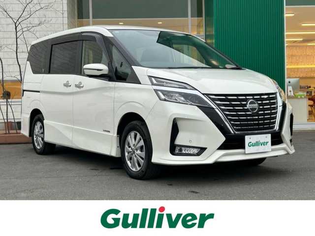 日産 セレナ ハイウェイスター V 青森県 2019(令1)年 8.3万km ブリリアントホワイトパール 4WD/純正10インチSDナビ/フルセグTV/Bluetooth/CD/DVD/アラウンドビューモニター/両側パワースライドドア/前席シートヒーター/ステアリングヒーター/前側ドライブレコーダー/純正エンジンスターター/セーフティパックA/エマージェンシーブレーキ/レーンキープアシスト/クルーズコントロール/ビルトインETC/LEDヘッドライト/LEDフォグランプ/純正15インチアルミ/インテリキー/プッシュスタート