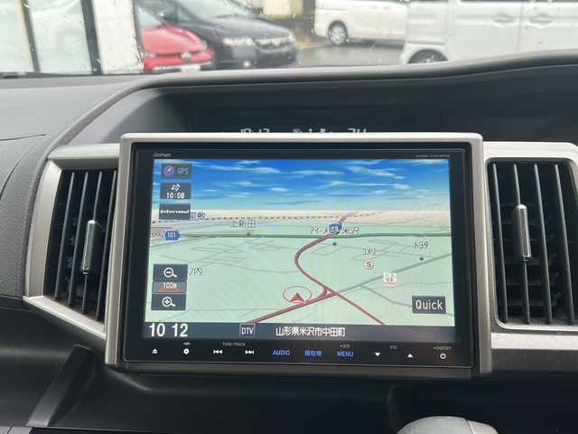 ホンダ ステップワゴン G Eセレクション 山形県 2014(平26)年 6.8万km クリスタルブラックパール 禁煙車/4WD/クルーズコントロール/寒冷地仕様/横滑り防止装置/両側パワースライドドア/純正ナビ/（Bluetooth/CD/DVD/フルセグ)/バックカメラ/フォグランプ/ステアリングスイッチ/後席モニター(TR-M70WS5)/ビルトインETC/社外AW/純正フロアマット/純正ホイールキャップスタドレス(205/65/R15・6mm)/  4本積載/電動格納ウィンカーミラー/ドアバイザー