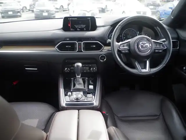 マツダ ＣＸ－８ 25S Lパッケージ 千葉県 2019(平31)年 3.1万km ジェットブラックマイカ スマートシティブレーキサポート/レーンキープ・アシスト・システム/ブラインドスポットモニタリング/アクティブ・ドライビング・ディスプレイ/パワーバックドア/ブラウンレザーシート/前席パワーシート/エアシートシートヒーター/純正SDナビ/地デジTV/【DVD/CD再生機能　Bluetooth接続】/360°ビュー・モニター/ドライブレコーダー（前後撮影）/革巻きステアリング/ステアリングヒーター/ステアリングスイッチ/ETC/LEDヘッドライト/フォグライト/ウインカーミラー/コーナーセンサー/純正19インチアルミホイル/サイド/カーテンエアバッグ/アドバンストキーレスエントリー