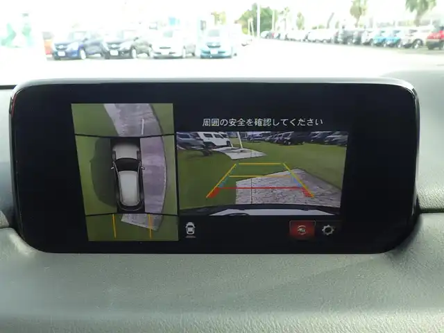 マツダ ＣＸ－８ 25S Lパッケージ 千葉県 2019(平31)年 3.1万km ジェットブラックマイカ スマートシティブレーキサポート/レーンキープ・アシスト・システム/ブラインドスポットモニタリング/アクティブ・ドライビング・ディスプレイ/パワーバックドア/ブラウンレザーシート/前席パワーシート/エアシートシートヒーター/純正SDナビ/地デジTV/【DVD/CD再生機能　Bluetooth接続】/360°ビュー・モニター/ドライブレコーダー（前後撮影）/革巻きステアリング/ステアリングヒーター/ステアリングスイッチ/ETC/LEDヘッドライト/フォグライト/ウインカーミラー/コーナーセンサー/純正19インチアルミホイル/サイド/カーテンエアバッグ/アドバンストキーレスエントリー