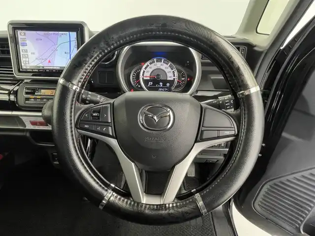マツダ フレアワゴン カスタムスタイル ハイブリッド XS 宮城県 2020(令2)年 2.9万km ブルーイッシュブラックパール3 純正ナビ(CN-RZ853)/FM/AM/BT/CD/DVD/フルセグTV/シートヒーター/両側パワースライドドア/フリップダウンモニター/エンジンスターター/横滑り防止装置/コーナーセンサー/レーンキープアシスト/衝突被害軽減システム/オートマチックハイビーム/盗難防止装置/フォグランプ