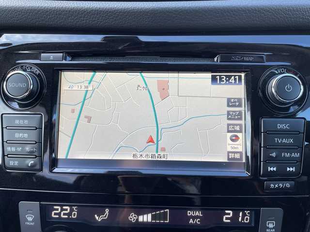 日産 エクストレイル 20Xi 栃木県 2018(平30)年 4.1万km ブリリアントホワイトパール 純正ナビ/フルセグＴＶ/Ｂｌｕｅｔｏｏｔｈ/アラウンドビューモニター/デジタルインナーミラー/プロパイロット/クルーズコントロール/パワーバックドア/ルーフレール/全席シートヒーター/ハーフレザーシート/スペアキー/ETC/ダウンヒルアシストコントロール/ABS/横滑り防止機能/コーナーセンサー/レーンキープアシスト/盗難防止装置/衝突被害軽減システム/LEDヘッドライト/４WD