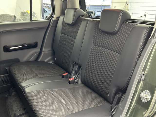 スズキ ハスラー Jスタイル Ⅱ 宮城県 2017(平29)年 4.8万km クールカーキパールメタリック/ホワイト2トーンルーフ ・4WD/・社外SDナビ/(CD・DVD・フルセグ・FM・AM・BT)/・バックカメラ/・デュアルカメラサポートブレーキ/・車線逸脱警報/・横滑り防止/・ヒルディセントコントロールスイッチ/・ダウンヒルアシストコントロールスイッチ/・前席シートヒーター/・ミラーヒーター/・純正エンジンスターター/・ETC/・HIDヘッドライト/・フォグライト/・オートライト/・革巻きステアリング/・ステアリングスイッチ/・アイドリングストップ/・電格ウィンカーミラー/・ドアバイザー/・スマートキー/・プッシュスタート/・純正AW付夏用タイヤ積込/（165/60R15 2016年製）