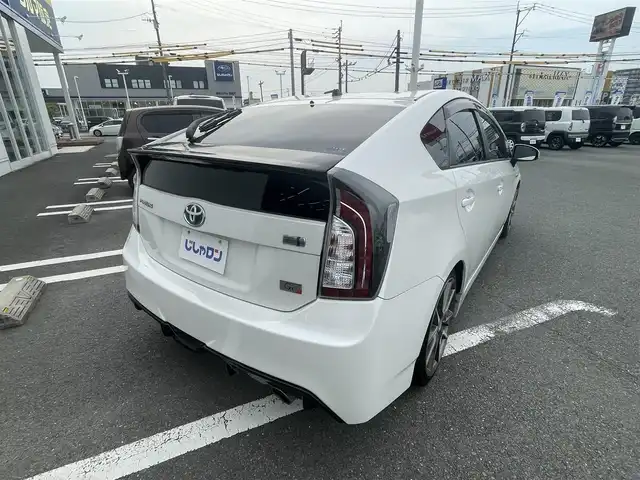 トヨタ プリウス S ツーリングセレ G’s 熊本県 2012(平24)年 12.7万km ホワイトパールクリスタルシャイン (株)IDOMが運営する【じしゃロン熊本店】の自社ローン専用車両になりますこちらは現金またはオートローンご利用時の価格です。自社ローンご希望の方は別途その旨お申付け下さい/純正ナビ　/純正アルミ　/純正シート　/純正マット　/ビルトインＥＴＣ　/アイドリングストップ　/ＨＩＤヘッドライト/ＬＥＤＢＥＡＭ　/Ｗ＋サイドエアバッグ　/カーテンエアバッグ　/ウィンカー付き電格ミラー　/スマートキー/プッシュスタート