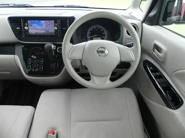 日産 デイズ ルークス X Vセレ +SeftyⅡ 千葉県 2015(平27)年 3.6万km モカブラウンP エマージェンシーブレーキ/両側パワースライドドア/純正メモリーナビ/地デジTV/【DVD/CD再生機能　Bluetooth接続】/アラウンドビューモニター/インテリジェントキー