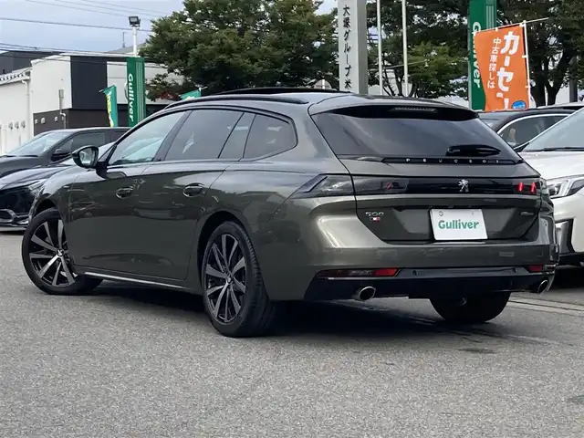 プジョー ５０８ SW GTライン 鳥取県 2019(令1)年 7.3万km アマゾナイトグレー 登録時走行距離：72254km/純正ナビ/全方位カメラ/サンルーフ/ブラックレザーシート/シートヒーター/パワーシート/シートマッサージ機能/FOCALオーディオ/ETC/前後ドライブレコーダー/パワーバックドア/LEDヘッドライト/フォグランプ/プッシュスタート/スマートキー