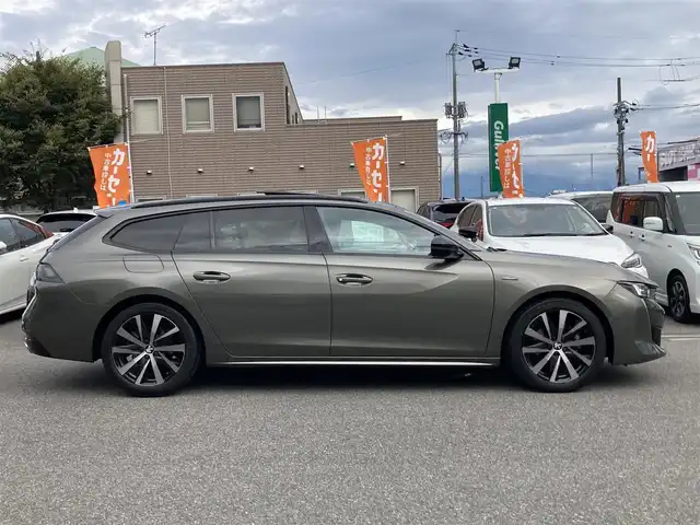 プジョー ５０８ SW GTライン 鳥取県 2019(令1)年 7.3万km アマゾナイトグレー 登録時走行距離：72254km/純正ナビ/全方位カメラ/サンルーフ/ブラックレザーシート/シートヒーター/パワーシート/シートマッサージ機能/FOCALオーディオ/ETC/前後ドライブレコーダー/パワーバックドア/LEDヘッドライト/フォグランプ/プッシュスタート/スマートキー