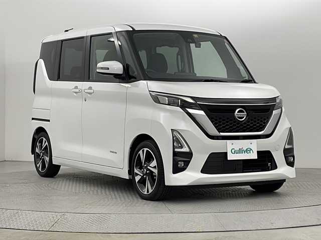 日産 ルークス HWS X プロパイロットED 新潟県 2022(令4)年 1.5万km ホワイトパール プロパイロット /エマージェンシーブレーキ /アラウンドビューミニター /ドラレコ /社外ナビ /Bluetooth接続 /両側パワースライドドア /アイドリングストップ /リアサンシェード /LEDオートライト/ETC/スマートキー