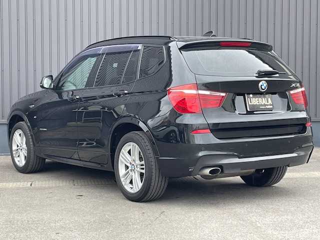 ＢＭＷ Ｘ３ xDrive20d Mスポーツ 青森県 2016(平28)年 8.3万km サファイアブラックP 純正ナビ(CD/DVD/USB/AUX/BT)/ディーゼルターボ/バックカメラ/レーダークルーズコントロール/パドルシフト/衝突被害軽減ブレーキ/横滑り防止装置/アイドリングストップ/茶革シート/D/N席パワーシート(メモリー機能付)/D/N席シートヒーター/ビルトインETC/ルーフレール/パーキングセンサー/パワーバックドア/オートライト/フロアマット/ドアバイザー/ISOFIX/スペアキー×1/保証書/取扱説明書