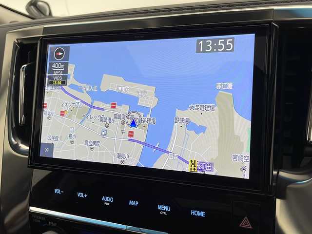 トヨタ ヴェルファイア Z Gエディション 宮崎県 2018(平30)年 2.6万km ブラック 禁煙車/トヨタセーフティセンス/純正10型ナビTV/（NSZN-Z68T/CD/DVD/Bluetooth/フルセグTV)/純正12.1型リアフリップダウンモニター/純正ビルトイン2.0ETC/純正LEDオートライト/純正LEDフォグ/純正18インチアルミ/純正オートアラーム/純正フロアマット/社外前後ドライブレコーダー/両側電動スライドドア/パワーバックドア/プリクラッシュセーフティ/アダプティブクルーズコントロール/レーンディパーチャーアラート/オートマチックハイビーム/クリアランスソナー/スマートルームミラー/Wサンルーフ/黒本革シート/前席パワーシート/エアシート/シートヒーター/リアエグゼクティブパワーシート/パワーバックドア/ウッドコンビ本革巻ハンドル/ステアリングヒーター/Wオートエアコン（ナノイー）/スマートキー/プッシュエンジンスタート/スペアキー/新車時保証書/取扱い説明書