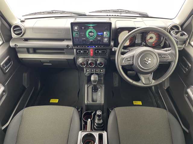 スズキ ジムニー シエラ JC 群馬県 2024(令6)年 0.8万km ミディアムグレー アルパイン１１型ディスプレイオーディオ　バックカメラ　ETC　シートヒーター　クルーズコントロール　衝突被害軽減ブレーキ　レーンアシスト　LEDヘッドライト　オートライト　ステアリングリモコン　禁煙車