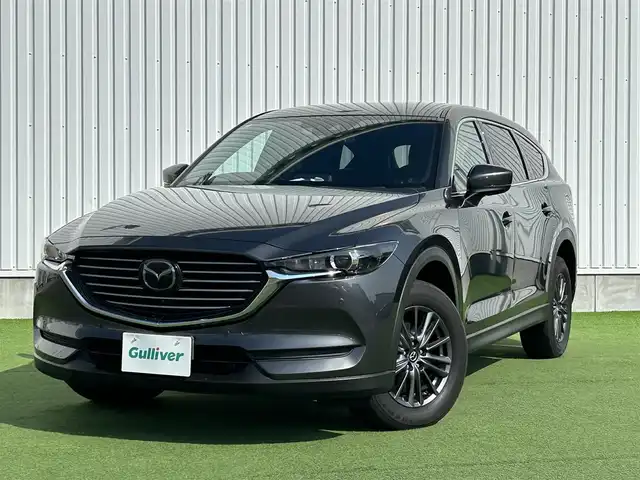 マツダ ＣＸ－８ 25S 香川県 2019(平31)年 4.4万km マシーングレープレミアムM 純正ナビ/３６０°モニター/バックカメラ/革巻きステアリング/ステアリングリモコン/レーダークルーズ/LEDライト/BSM/電動パーキング/オートホールド/スマートキー/プッシュスタート