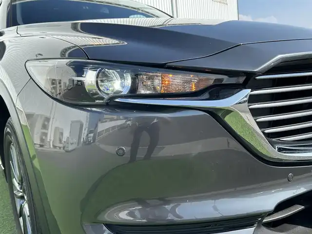 マツダ ＣＸ－８ 25S 香川県 2019(平31)年 4.4万km マシーングレープレミアムM 純正ナビ/３６０°モニター/バックカメラ/革巻きステアリング/ステアリングリモコン/レーダークルーズ/LEDライト/BSM/電動パーキング/オートホールド/スマートキー/プッシュスタート