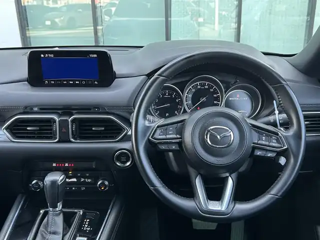 マツダ ＣＸ－８ 25S 香川県 2019(平31)年 4.4万km マシーングレープレミアムM 純正ナビ/３６０°モニター/バックカメラ/革巻きステアリング/ステアリングリモコン/レーダークルーズ/LEDライト/BSM/電動パーキング/オートホールド/スマートキー/プッシュスタート