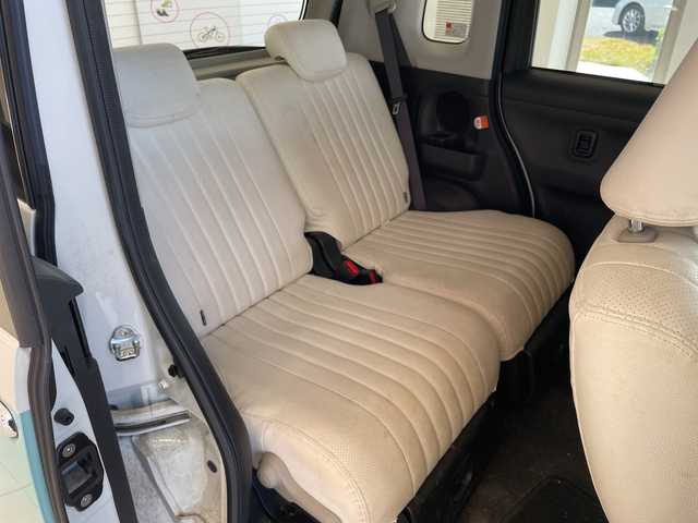 ダイハツ ムーヴ キャンバス X メイクアップ リミテッド SAⅢ 埼玉県 2021(令3)年 1.1万km パールホワイトⅢ/ファインミントメタリック 2トーン スマートアシスト　/純正メモリナビ/　　CD/DVD/BT/フルセグ/全方位カメラ /両側パワースライドドア /ステアリングスイッチ /アイドリングストップ