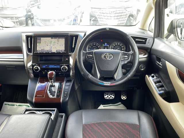 トヨタ アルファード X 東京都 2016(平28)年 4.9万km ホワイトパールクリスタルシャイン 新車時保証書　整備記録簿/取扱説明書　ナビ説説明書/モデリスタエアロ/プリクラッシュセーフティー/レーダークルーズコントロール/インテリジェントクリアランスソナー/クリアランスソナー/純正ナビ/フルセグTV/SD/CD/DVD/SDREC/BT/バックカメラ　ETC【2.0】/リヤフリップダウンモニター/ドライブレコーダー【前】/両側パワースライドドア/社外パワーバックドア/LEDヘッドライト/スマートキー×２/サイド/カーテン/ニーエアバック/社外19インチアルミ