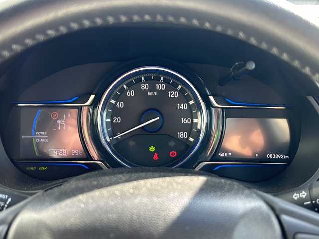 ホンダ グレイス ハイブリッド EX 山形県 2014(平26)年 8.4万km クリスタルブラックパール 寒冷地仕様/社外SDナビ/（AM/FM/ワンセグ/Bluetooth）/パドルシフト/クルーズコントロール/前席シートヒーター/ETC/社外ホイールスタッドレス車載/185/60/R15(6mm)/電動格納ミラー/ウインカーミラー/ステアリングスイッチ/スマートキー/プッシュスタート