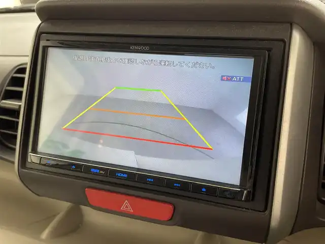 ホンダ Ｎ ＢＯＸ G Lパッケージ 滋賀県 2012(平24)年 8.5万km プレミアムホワイトパール 社外ナビ　Bluetooth/DVD/SD/USB/フルセグ/バックカメラ/ドライブレコーダー/パワースライドドア/パワーステアリング/パワーウインドウ/スマートキー/スペアキー/プッシュスタート