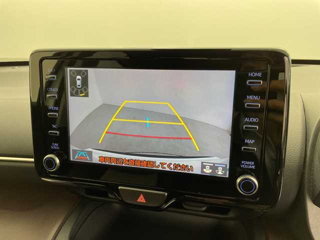 トヨタ ヤリスクロス ハイブリッド Z 鹿児島県 2021(令3)年 3.3万km ホワイトパールクリスタルシャイン 純正ディスプレイオーディオ/（フルセグTV/Bluetooth/AM/FM）/バックカメラ　/パワーシート　/シートヒーター　/ハーフレザーシート　/オートブレーキホールド　/レーダークルーズコントロール　/ビルドインＥＴＣ　/社外フロアマット　/純正アルミホイール/オートハイビーム/レーンキープアシスト