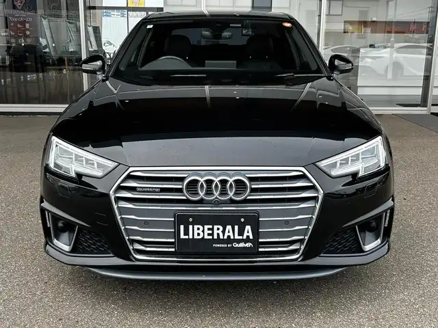 アウディ Ａ４ 45TFSIクワトロスポーツ 富山県 2020(令2)年 3.1万km ミトスブラックメタリック 4WD/純正メモリナビ/AM/AM/CD/DVD/BT/フルセグTV/衝撃被害軽減システム/アラウンドビューモニター/パーキングアシスト/アイドリングストップ/ACC/ハンドルシフト/ETC/前後ドラレコ/ステアリングスイッチ/MT付きAT/スマートキー/プッシュスタート