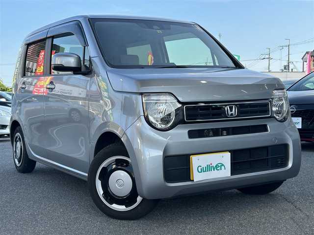 ホンダ Ｎ ＷＧＮ L 奈良県 2023(令5)年 1.4万km ルナシルバーM 追従式クルーズコントロール/プッシュスタート/純正ナビ/レーンキープアシスト/オートライト/カーテンエアバッグ/バックカメラ/純正フロアマット/Bluetooth/横滑り防止装置/ドラレコ/取扱説明書