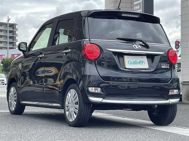 ダイハツ キャスト スタイル X リミテッド SAⅢ 岡山県 2022(令4)年 3.1万km ブラックマイカメタリック 登録時走行距離30235km/純正HDDナビ/(AM/FM/TV/DISC/BT)/衝突被害軽減システム/アイドリングストップ/オートマチックハイビーム/バックカメラ/レーンキープアシスト/USB入力端子/プッシュスタート/スマートキー/スペアキー/ハロゲンヘッドライト/パワーステアリング/パワーウィンドウ