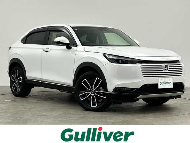 ホンダ ヴェゼル ハイブリッド e:HEV Z 三重県 2024(令6)年 0.8万km プラチナホワイトパール /禁煙車//純正ナビ/・フルセグ・Bluetooth・USB・AppleCarPlay・AndroidAuto//バックカメラ//ホンダセンシング//ブラインドスポットインフォメーション//アダプティブクルーズコントロール//オートハイビーム//衝突軽減ブレーキ//車線維持支援システム//ハンズフリーアクセスパワーテールゲート//前席シートヒーター//ビルトインETC2.0//前後ドライブレコーダー//ワイヤレスチャージャー//電子パーキング//ブレーキホールド//パドルシフト//ステアリングヒーター