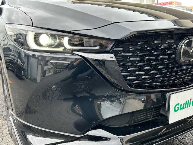 マツダ ＣＸ－５ XD スポーツアピアランス 道東・釧路十勝 2023(令5)年 4.5万km ジェットブラックマイカ ４WD/純正ナビ/CD/DVD/BT/MSV/USB/フルセグTV/全方位モニター/黒レザーシート/シートヒーター/パワーバックドア /ブラインドスポットモニター/ステアリングヒーター/パドルシフト/コーナーセンサー/革巻ステアリング/ETC/ドアバイザー/オートライト