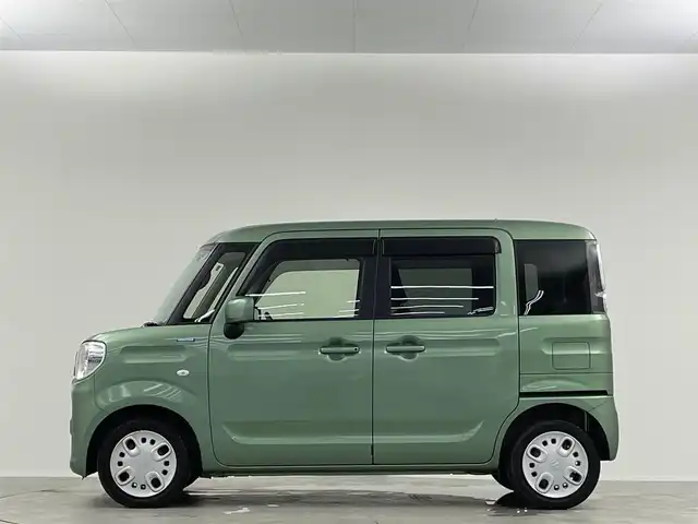 スズキ スペーシア HYBRID G 埼玉県 2019(令1)年 3.3万km ツールグリーンパールメタリック 両側スライドドア　パナソニック　ストラーダ　社外ナビ　Ｂｌｕｅｔｏｏｔｈ　ワンセグＴＶ　ＥＴＣ　スマートキー　プッシュスタート　オートライト　アイドリングストップ　フロアマット　ドアバイザー