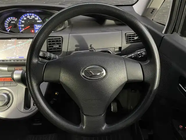 ダイハツ ムーヴ カスタム X 大分県 2009(平21)年 9.4万km 黒 取扱説明書/社外ナビ/Bluetooth/ワンセグテレビ/CD/DVD再生機能有/AUX/USB/電動格納ミラー/リアフォグランプ/ETC