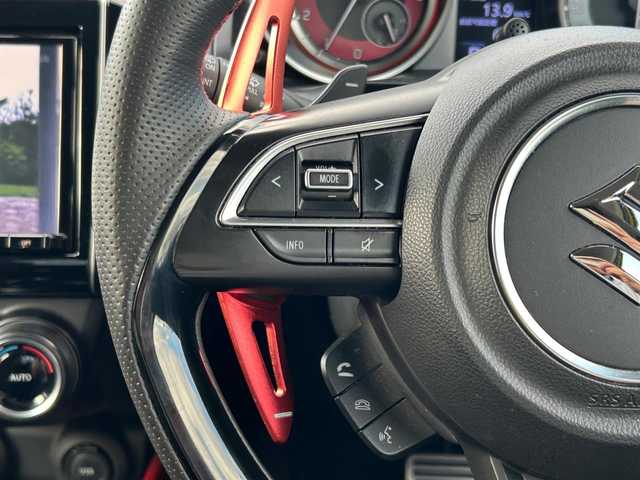 スズキ スイフト スポーツ セーフティPKG 山口県 2019(令1)年 6.5万km チャンピオンイエロー ワンオーナー/社外ナビ/DVD/CD/SD/MSV/BT/USB/フルセグTV/全周囲カメラ/革巻きステアリング/ステアリングスイッチ/パドルシフト/クルーズコントロール/純正LEDヘッドライト/純正フォグランプ/オートライト/社外１７インチアルミホイール/社外車高調/純正エアロパーツ/右前席シートヒーター/衝突被害軽減ブレーキ/横滑り防止/LKA/スマートキー×２/前後タイプドライブレコーダー/純正フロアマット/電動格納ウインカードアミラー