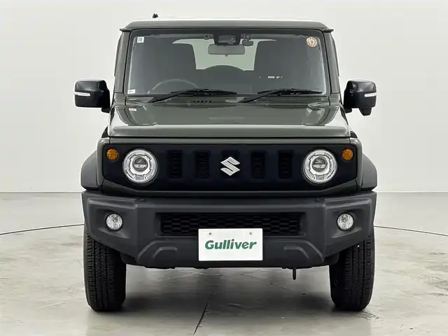 スズキ ジムニー シエラ JC 福岡県 2018(平30)年 1.6万km ジャングルグリーン 純正８型ナビ／フルセグＴＶ　/バックカメラ　/ビルトインＥＴＣ　/前方ドラレコ　/クルーズコントロール　/衝突軽減ブレーキ　/レーンキープ　/ヒルディセントコントロール　/シートヒーター　/ヒーテッドドアミラー　/ＬＥＤヘッドライト