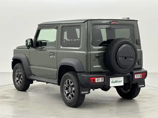 スズキ ジムニー シエラ JC 福岡県 2018(平30)年 1.6万km ジャングルグリーン 純正８型ナビ／フルセグＴＶ　/バックカメラ　/ビルトインＥＴＣ　/前方ドラレコ　/クルーズコントロール　/衝突軽減ブレーキ　/レーンキープ　/ヒルディセントコントロール　/シートヒーター　/ヒーテッドドアミラー　/ＬＥＤヘッドライト