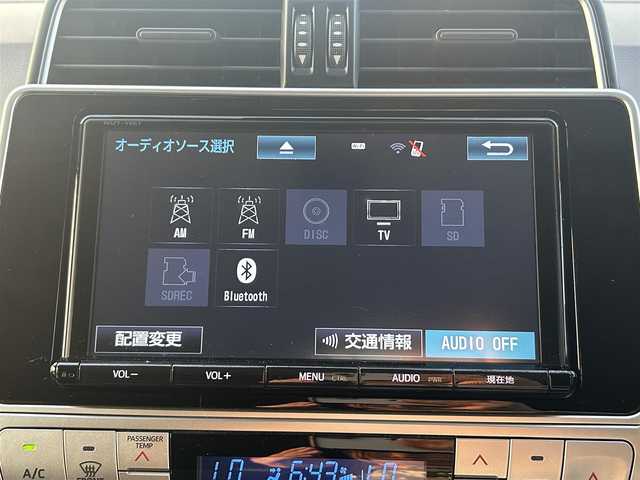 トヨタ ランドクルーザー プラド TX 徳島県 2017(平29)年 3.5万km ブラック トヨタセーフティセンス　/サンルーフ　/純正ナビゲーション/（フルセグ/CD/DVD/SD/Bluetooth）　/バックモニター　/１７インチアルミホイール　/LEDヘッドライト/オートライト/ビルトインＥＴＣ　/ドライブレコーダー　/プッシュスタート/スマートキー/スペアキー　/プッシュスタート　/純正フロアマット/ステアリングリモコン/カーテンエアバック
