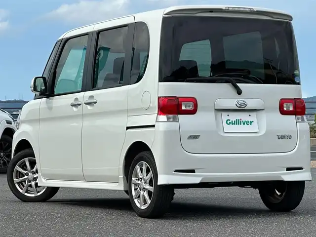ダイハツ タント G 島根県 2012(平24)年 4.5万km パールホワイトⅢ 登録時走行距離44209Km/片側パワースライドドア/キーフリーシステム/アイドリングストップ/フロアマット/オートエアコン/ウレタン製ステアリングホイール/純正14インチアルミホイール
