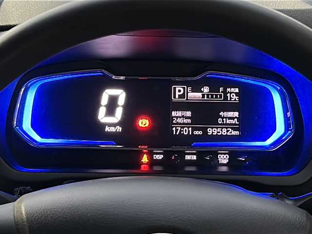 ダイハツ ミラ イース X リミテッド SAⅢ 京都府 2019(令1)年 10万km パールホワイトⅢ 純正7インチナビ/フルセグ/Bluetooth/CD・DVD/衝突軽減装置/バックカメラ/ETC/禁煙車/クリアランスソナー/LEDヘッドライト/アイドリングストップ/電動格納ミラー