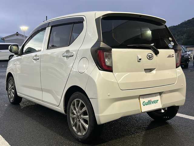 ダイハツ ミラ イース X リミテッド SAⅢ 京都府 2019(令1)年 10万km パールホワイトⅢ 純正7インチナビ/フルセグ/Bluetooth/CD・DVD/衝突軽減装置/バックカメラ/ETC/禁煙車/クリアランスソナー/LEDヘッドライト/アイドリングストップ/電動格納ミラー
