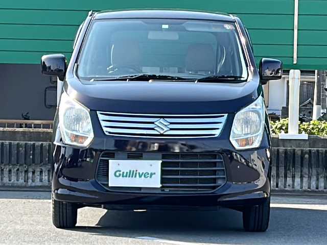 スズキ ワゴンＲ FX 茨城県 2014(平26)年 8.1万km ミステリアスバイオレットパール HDDナビ/フルセグTV/DVD/CD/FM/AM/アイドリングストップ/AAC/ハロゲンヘッドライト/ETC/エアバック