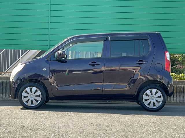 スズキ ワゴンＲ FX 茨城県 2014(平26)年 8.1万km ミステリアスバイオレットパール HDDナビ/フルセグTV/DVD/CD/FM/AM/アイドリングストップ/AAC/ハロゲンヘッドライト/ETC/エアバック