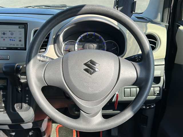 スズキ ワゴンＲ FX 千葉県 2014(平26)年 8.1万km ミステリアスバイオレットパール HDDナビ/DVD/CD/FM/AM/アイドリングストップ/AAC/ハロゲンヘッドライト/ETC/Wエアバッグ