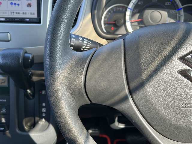 スズキ ワゴンＲ FX 千葉県 2014(平26)年 8.1万km ミステリアスバイオレットパール HDDナビ/DVD/CD/FM/AM/アイドリングストップ/AAC/ハロゲンヘッドライト/ETC/Wエアバッグ