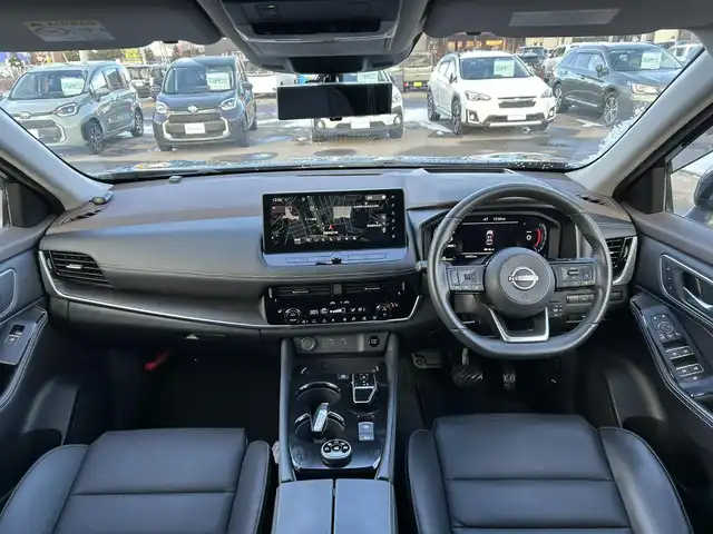日産 エクストレイル G e－4ORCE 道南・函館 2023(令5)年 4.4万km ダイヤモンドブラック /純正ナビ//フルセグＴＶ//全周囲カメラ//ドライブレコーダー//プロパイロットパーキングサポート//クルーズコントロール//コーナーセンサー//レーンキープアシスト//ＢＳＭ//ＨＵＤ//シートヒーター//パワーシート//デジタルインナーミラー//１００Ｖ充電//フロアマット//スマートキー//ETC//ワンオーナー